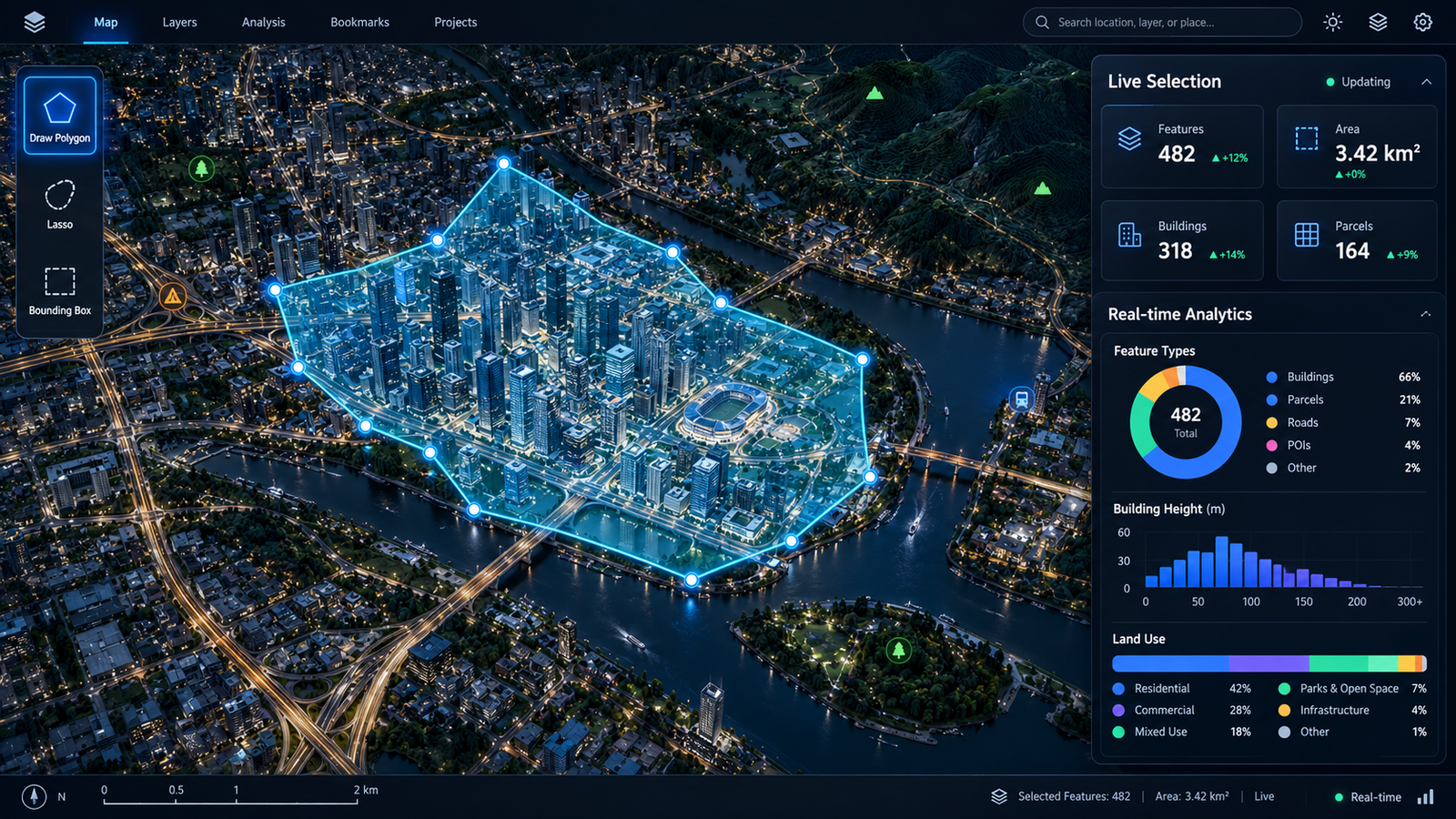 Corrected concept with synchronized map and record state